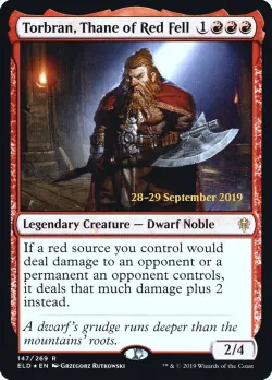 Torbran, Thane of Red Fell #147s · Magic: The Gathering