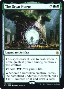 The Great Henge #161s · Magic: The Gathering