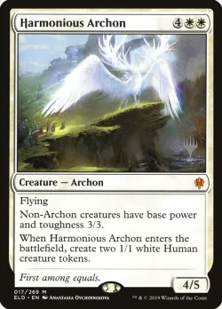 Harmonious Archon #17p · Magic: The Gathering
