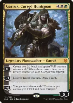 Garruk, Cursed Huntsman 「PELD/191p」「EN」