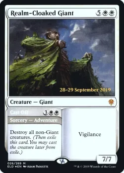 Realm-Cloaked Giant // Cast Off #26s · Magic: The Gathering