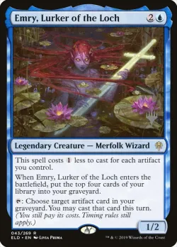 Emry, Lurker of the Loch #43p · Magic: The Gathering
