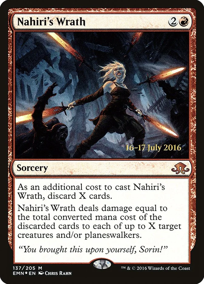 Nahiri's Wrath 「PEMN/137s」「EN」