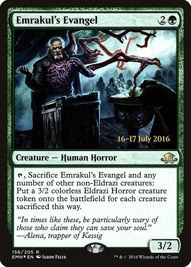Emrakul's Evangel 「PEMN/156s」「EN」