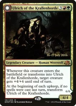 Ulrich of the Krallenhorde // Ulrich, Uncontested Alpha 「PEMN/191s」「EN」