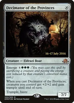 Decimator of the Provinces #2s · Magic: The Gathering