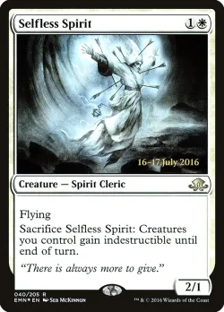 Selfless Spirit #40s · Magic: The Gathering