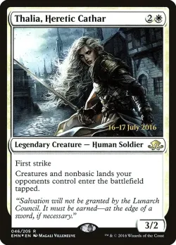 Thalia, Heretic Cathar #46s · Magic: The Gathering