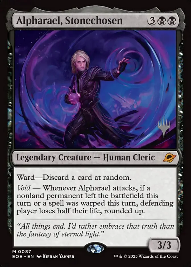 Alpharael, Stonechosen 「PEOE/87p」「EN」