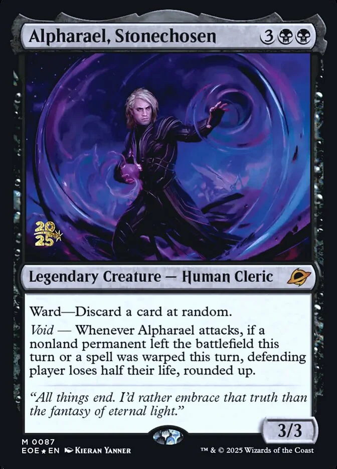 Alpharael, Stonechosen 「PEOE/87s」「EN」