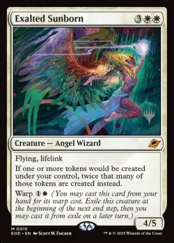 Exalted Sunborn #15p · Magic: The Gathering