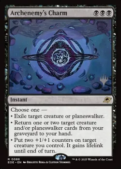 Archenemy's Charm #88p · Magic: The Gathering