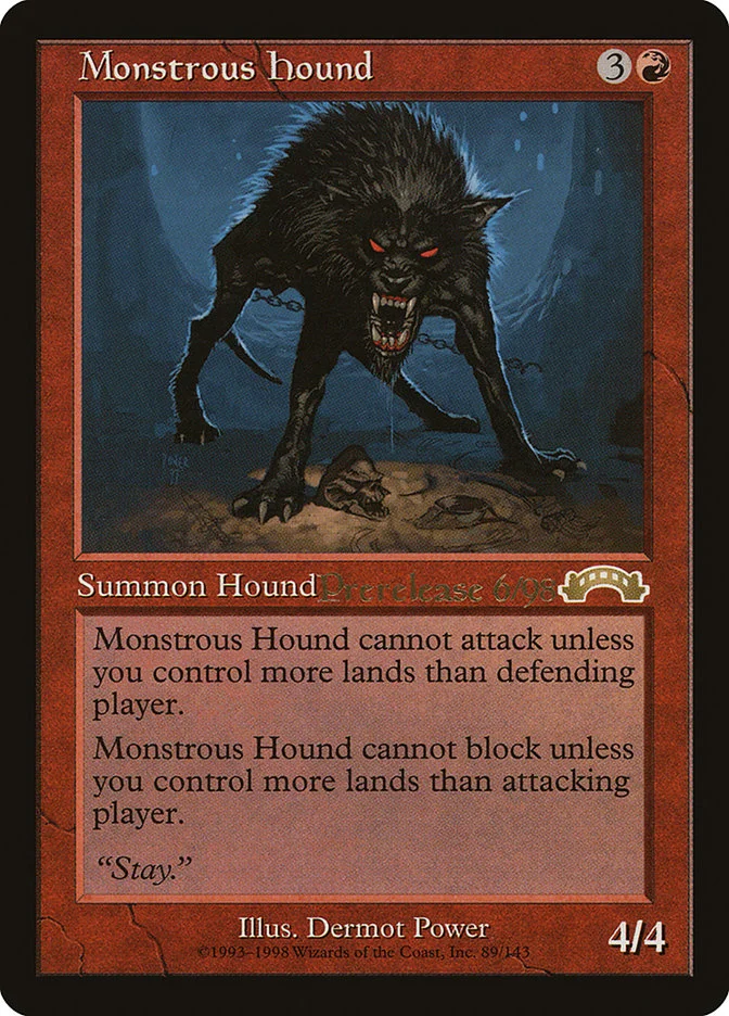 Monstrous Hound 「PEXO/89」「EN」