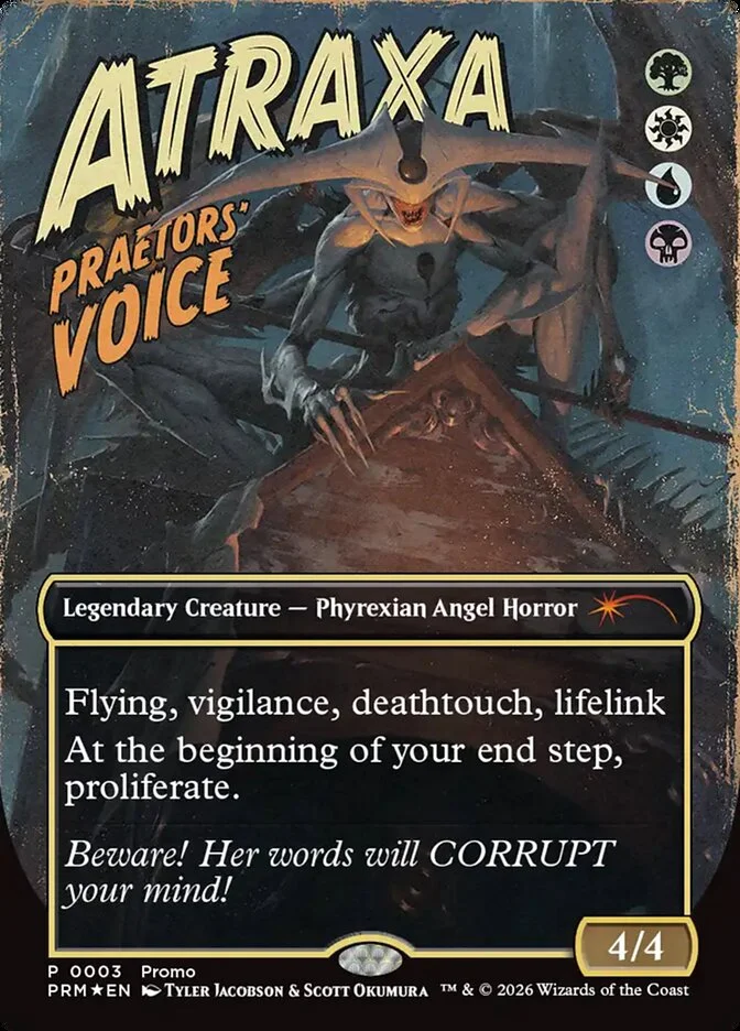 Atraxa, Praetors' Voice 「PF26/10」「EN」