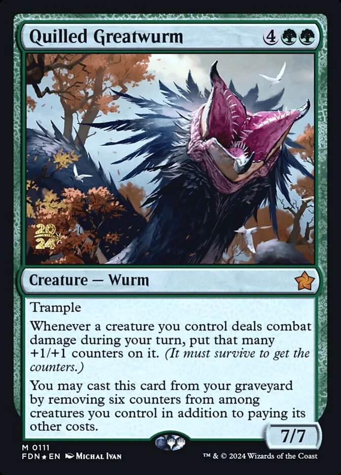 Quilled Greatwurm 「PFDN/111s」「EN」