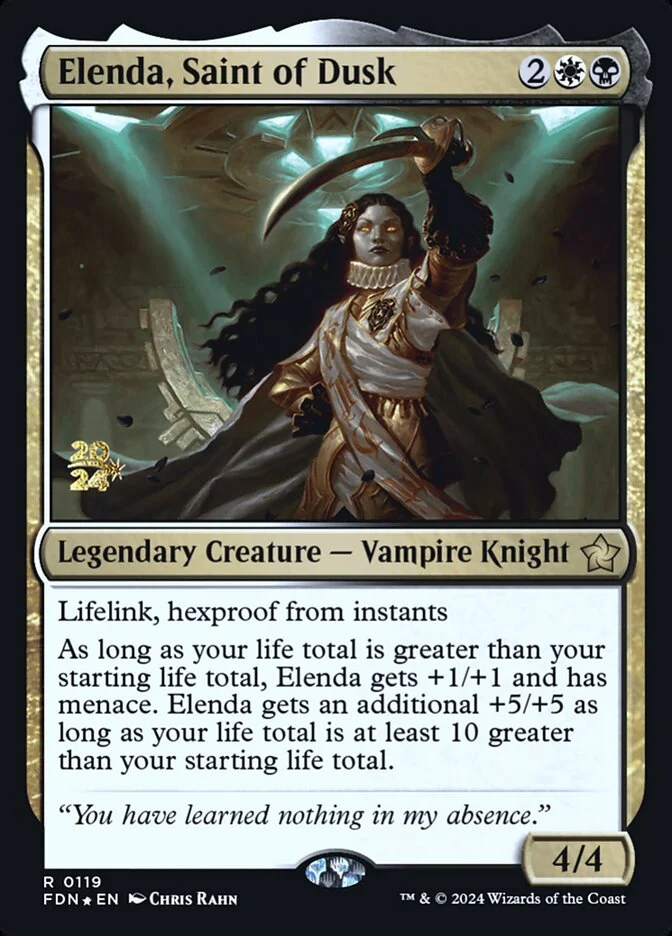 Elenda, Saint of Dusk 「PFDN/119s」「EN」