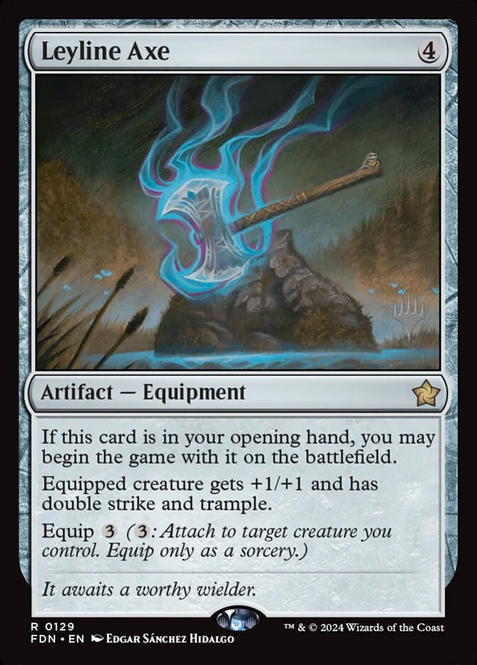 Leyline Axe 「PFDN/129p」「EN」