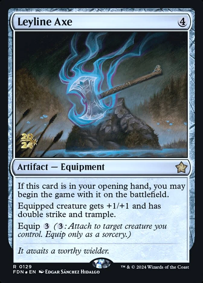 Leyline Axe 「PFDN/129s」「EN」