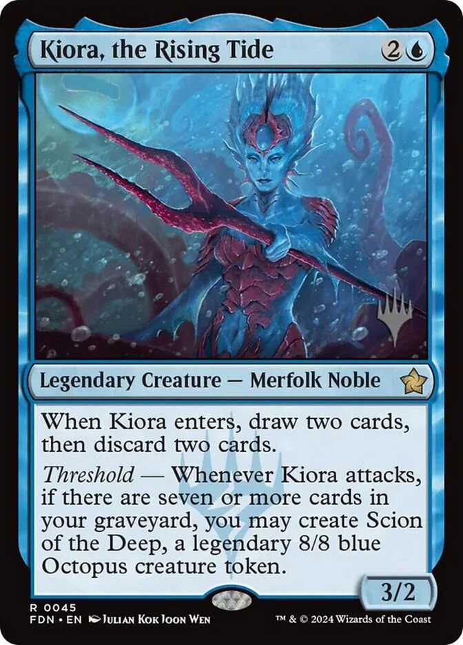 Kiora, the Rising Tide 「PFDN/45p」「EN」