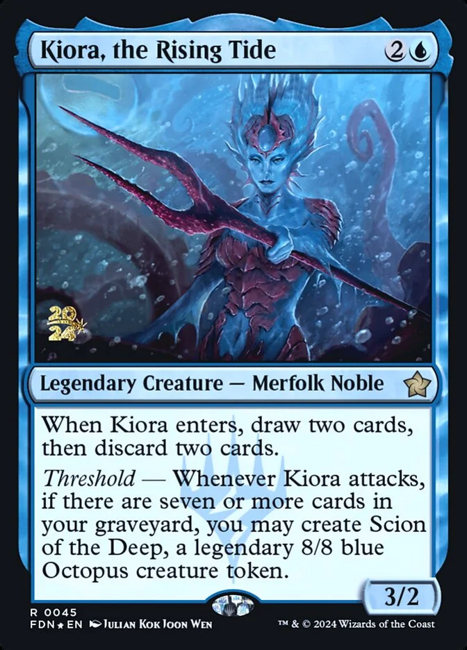 Kiora, the Rising Tide 「PFDN/45s」「EN」