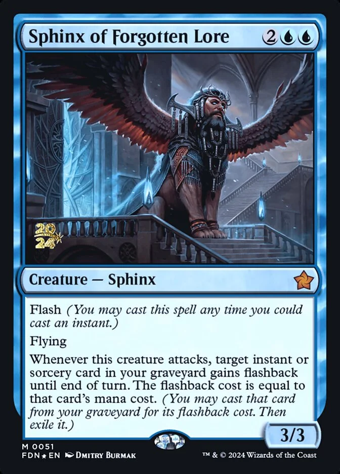 Sphinx of Forgotten Lore 「PFDN/51s」「EN」
