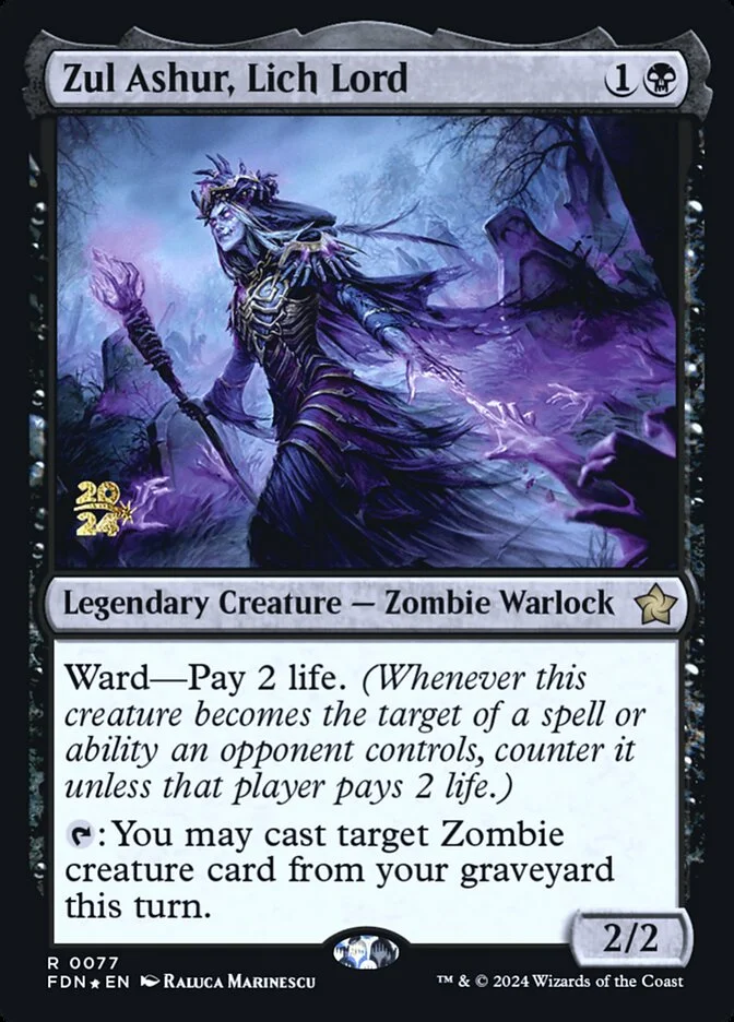 Zul Ashur, Lich Lord 「PFDN/77s」「EN」