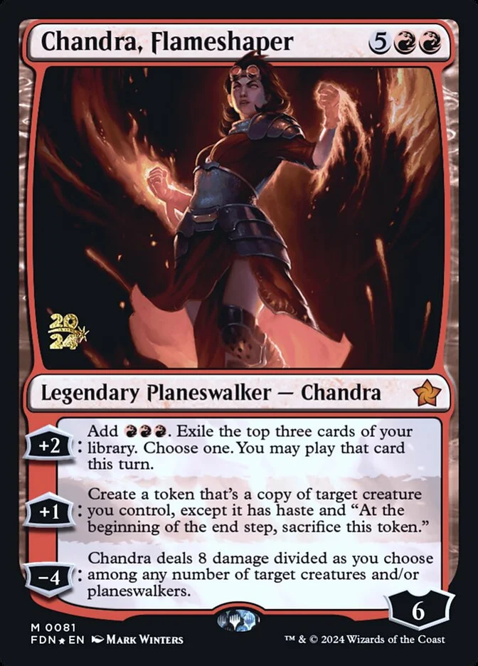 Chandra, Flameshaper 「PFDN/81s」「EN」