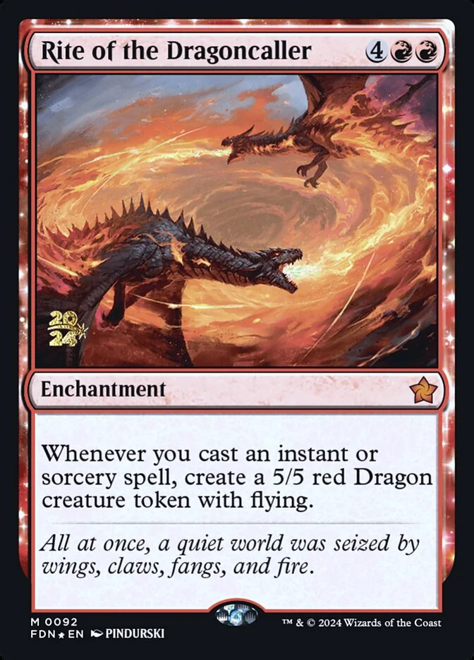 Rite of the Dragoncaller 「PFDN/92s」「EN」