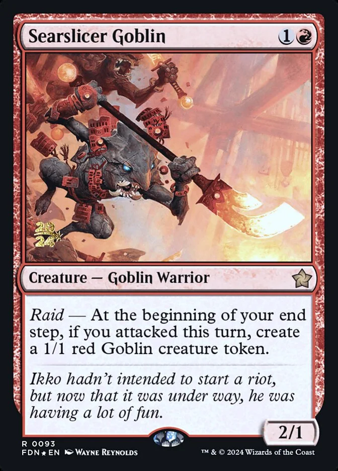 Searslicer Goblin 「PFDN/93s」「EN」