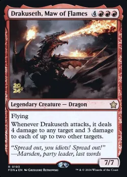 Drakuseth, Maw of Flames 「PFDN/193s」「EN」