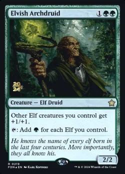 Elvish Archdruid 「PFDN/219s」「EN」