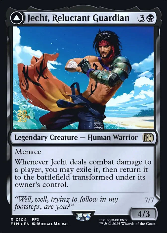 Jecht, Reluctant Guardian // Braska's Final Aeon 「PFIN/104s」「EN」