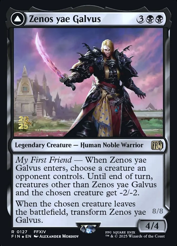 Zenos yae Galvus // Shinryu, Transcendent Rival 「PFIN/127s」「EN」
