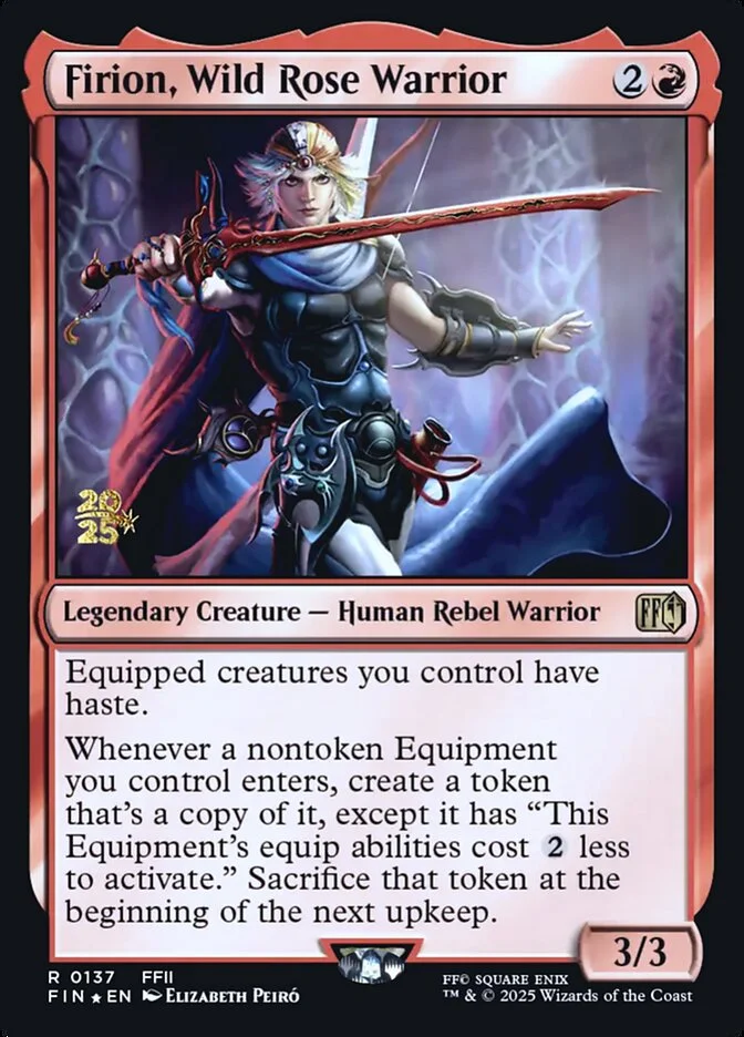 Firion, Wild Rose Warrior 「PFIN/137s」「EN」