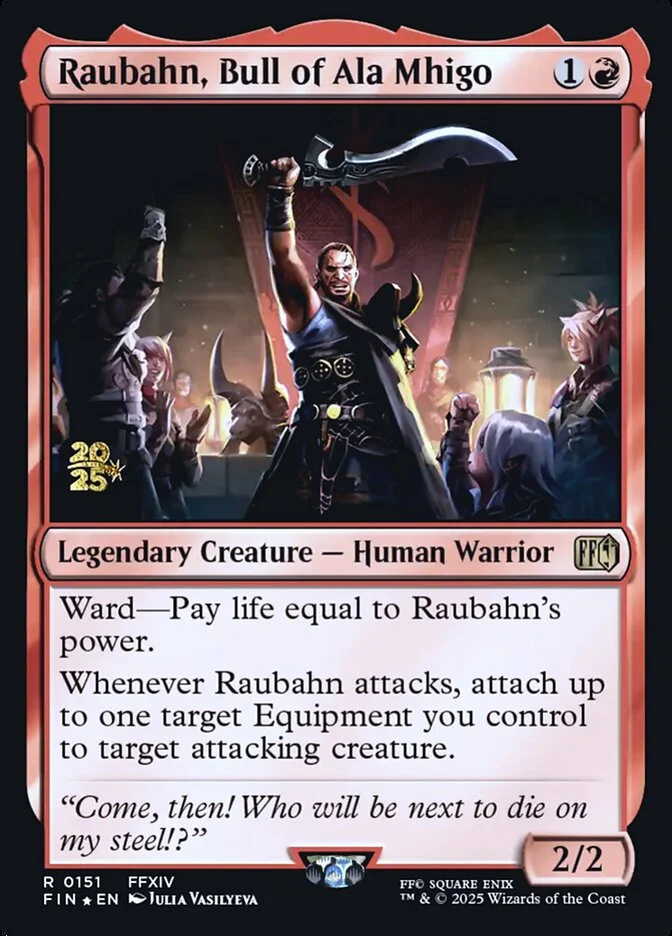 Raubahn, Bull of Ala Mhigo 「PFIN/151s」「EN」
