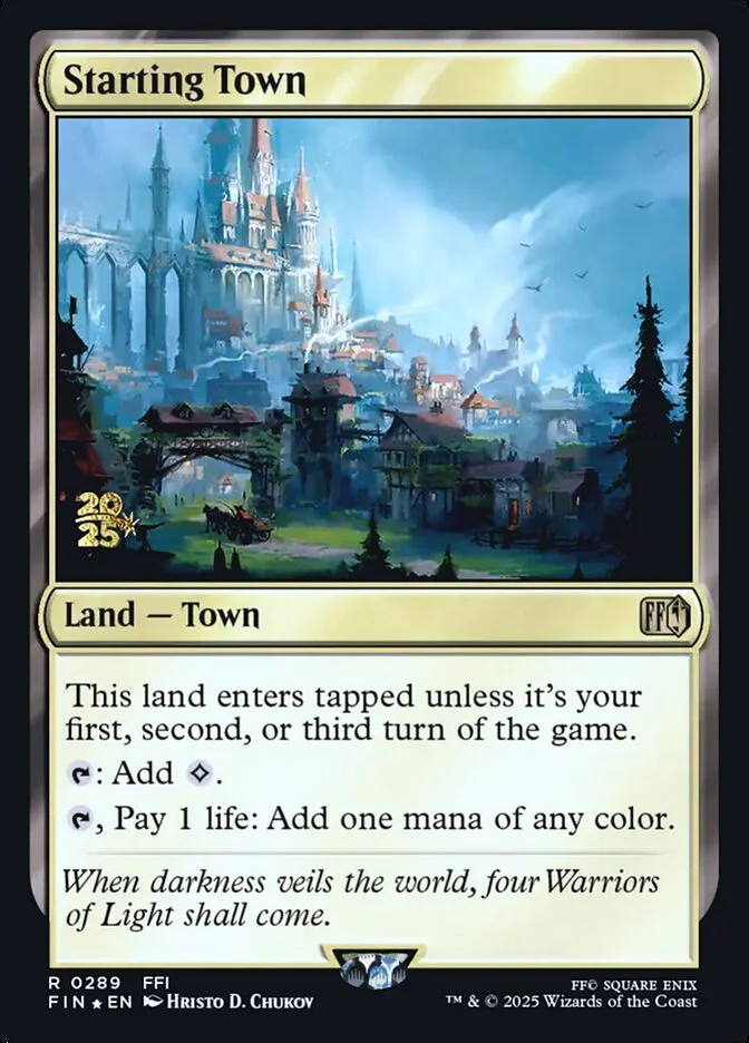 Starting Town 「PFIN/289s」「EN」