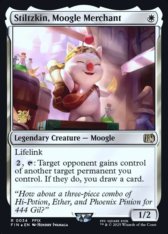 Stiltzkin, Moogle Merchant 「PFIN/34s」「EN」