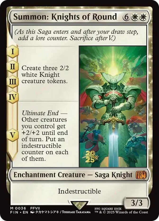 Summon: Knights of Round 「PFIN/36s」「EN」