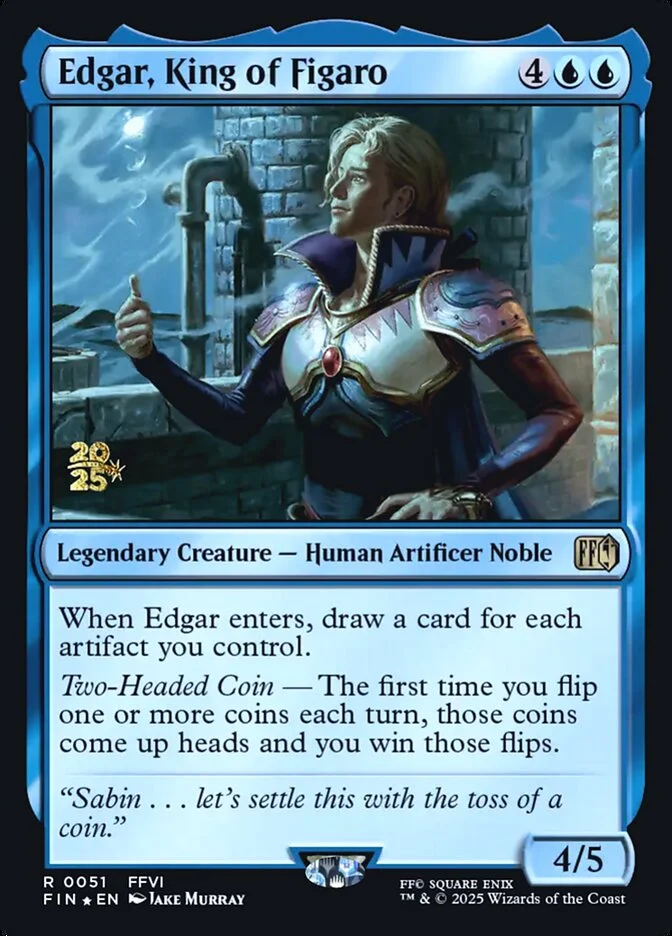 Edgar, King of Figaro 「PFIN/51s」「EN」