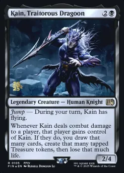 Kain, Traitorous Dragoon #105s · Magic: The Gathering