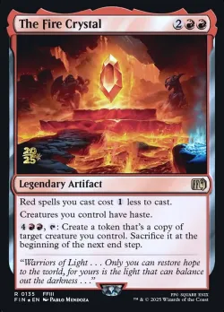 The Fire Crystal #135s · Magic: The Gathering