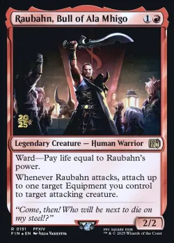 Raubahn, Bull of Ala Mhigo #151s · Magic: The Gathering