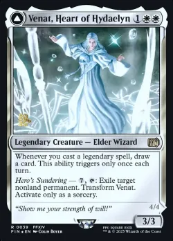 Venat, Heart of Hydaelyn // Hydaelyn, the Mothercrystal #39s · Magic: The Gathering
