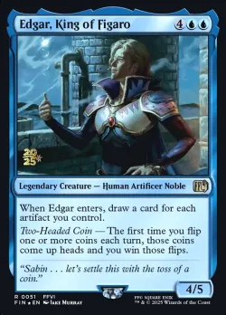 Edgar, King of Figaro #51s · Magic: The Gathering