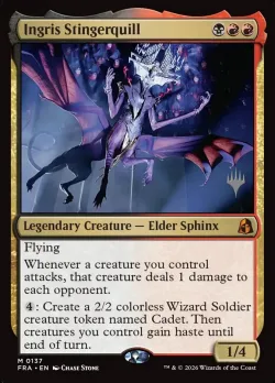 Ingris Stingerquill #137p · Magic: The Gathering