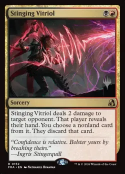 Stinging Vitriol #152p · Magic: The Gathering