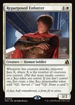 Repurposed Enforcer #19p · Magic: The Gathering