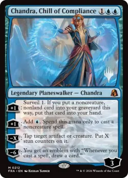 Chandra, Chill of Compliance #212p · Magic: The Gathering