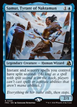Samut, Tyrant of Naktamun #220p · Magic: The Gathering