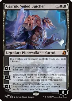 Garruk, Veiled Butcher #229p · Magic: The Gathering